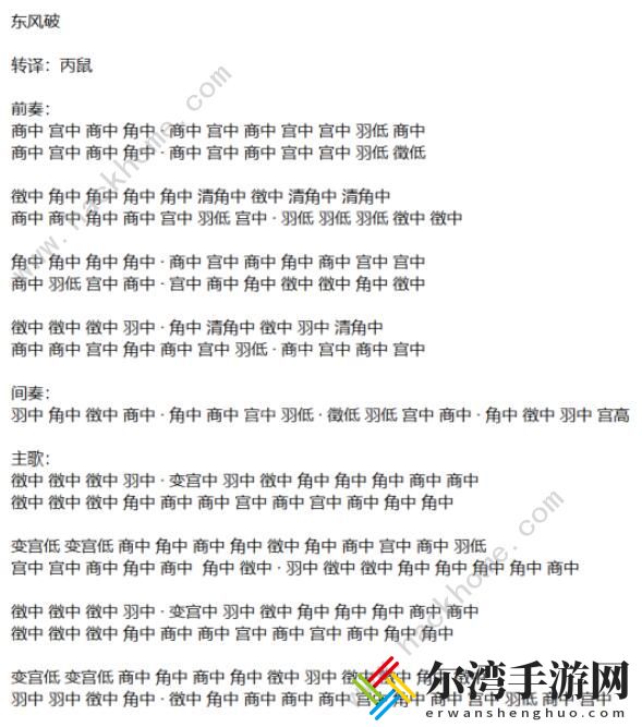 天涯明月刀手游曲谱总汇 曲谱录制教程分享